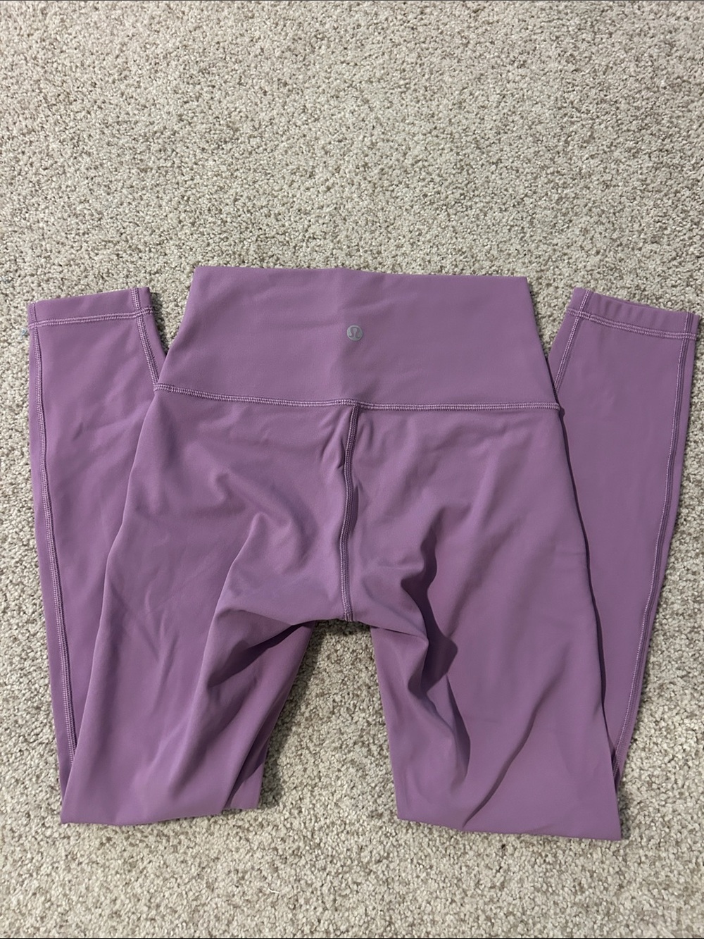 lululemon athletica wunder under Mauve/Purple High-Waist Leggings